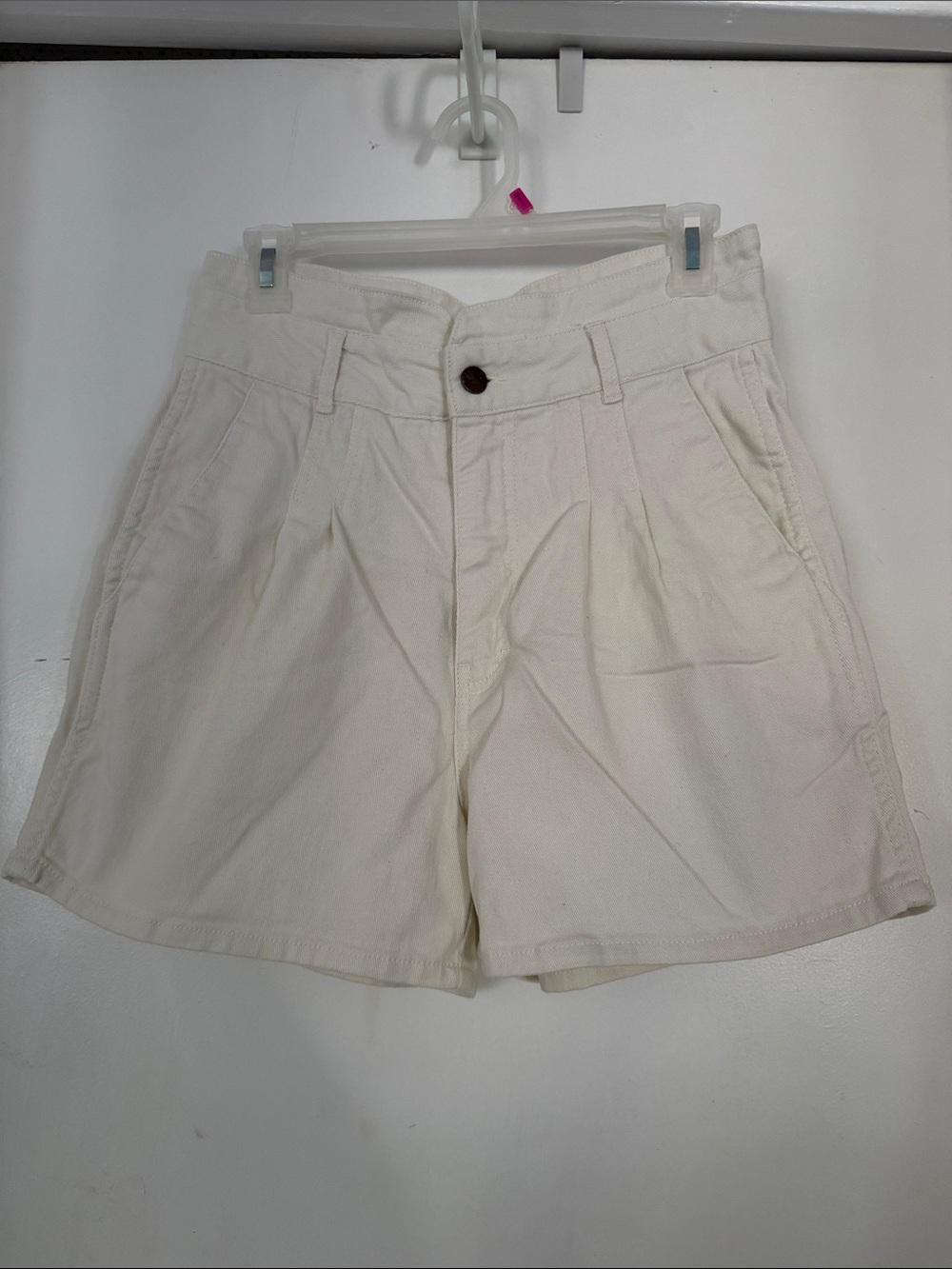 Fidelity Cream Organic Cotton Shorts